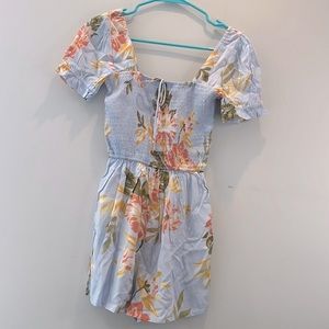 NWT Urban Outfitters Billabong Floral Romper